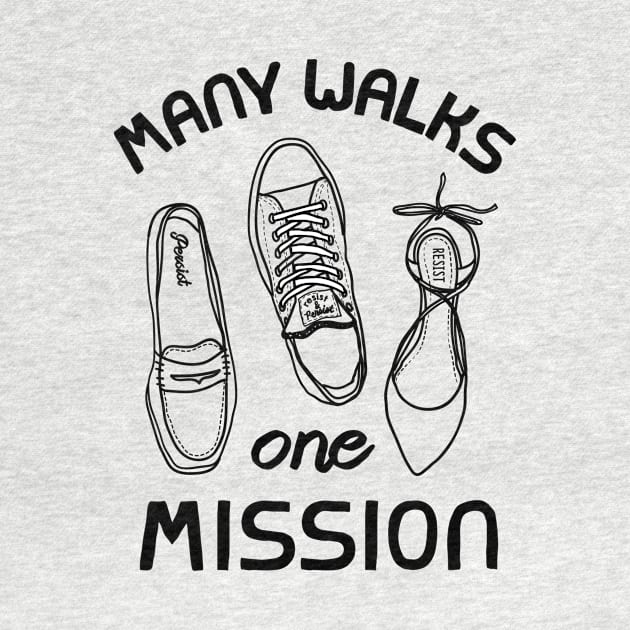 Many Walks One Mission by ecam11